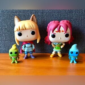 Funko Pop NI NO KUNI 2 Evan & Higgledy Tani & Higgledy Vinyl Figures Set Games